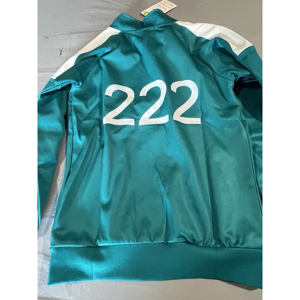 X 222 Children's Jacket Teal Zip‎ Up Size 130